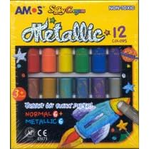 Worlds smoothest crayon with metallic colors by Amos