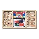 Melissa & Doug Deluxe Alphabet Stamp Set