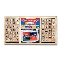 Melissa & Doug Deluxe Alphabet Stamp Set