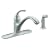 KOHLER K-10412-G Forte Single Control Kitchen Sink Faucet, Brushed Chrome