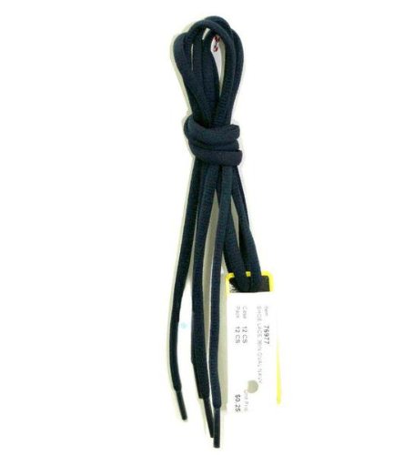 Shoe Lace 36In Oval Navy Case Pack 12