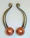 Left Face Myterra Gemstone 4'' Cabinet Pull Knob.Myterra's solid Copper spheres, mine...