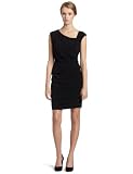 Bcbgeneration women's Asymetrical Neck Dress, Black, Small