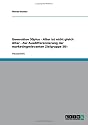 Generation 50plus - Alter ist nicht gleich Alter - Zur Ausdifferenzierung der marketingrelevanten Zielgruppe 50+