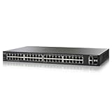 Cisco SF200-48 Smart Switch with 48 10/100 Ports 2 Combo Mini-GBIC Ports (SLM248GT-NA)
