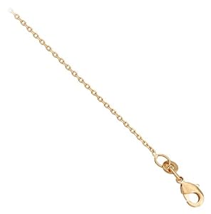 Orleo - REF2714 : Chaîne Mixte Plaqué or - Maille Forçat 50 cm