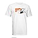 FOX Men's 40YR T-shirt XXL White