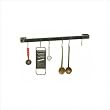 Enclume WR4-42 HS Premier 42-Inch Utensil Bar Wall Rack, Hammered Steel