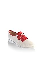 Simoty Zapatos (Blanco / Rojo)