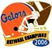 Florida Gators 2006 National Champs Helmet Pin