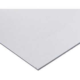 Precision Brand 0.040" Thick 5" x 20" Plastic Color Coded Shim Flat Sheet (Pack of 3)