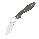 Spyderco - Khukuri, Foliage Green G-10 Handle, Plain