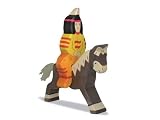 Eigenschaften Holztiger / Holztiger Indianer, reitend