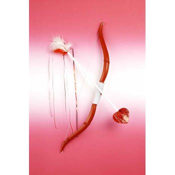 Forum Novelties Cupid Bow And Arrow Set One Size Red