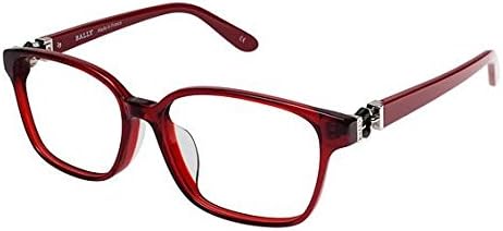 Bally of Switzerland BY1000A Eyeglass Frames - Frame CRYSTAL RED, Size 54/16mm BY1000A03