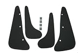 Corvette C5 Smoke Tinted Splash Guards