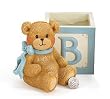 Baby Boy Bear Bank And Planter Adorable Nursery Decor