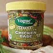 Vogue Cuisine Vegetarian Chicken Soup & Seasoning Base 4oz - Low Sodium, Gluten Free, All Natural Ingredients