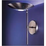 IMAGE OF A-1120 Halogen Wall Sconce Finish: Brushed Nickel