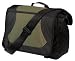 Upscale Polyester Midcity Messenger Duffle Bag - Olive/Black