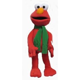 Sesame Street 24 Jumbo Plush Elmo with Scarf by 