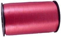 Curling Ribbon,3.22inch Wide By 500-yard (Red, 500 Yards)