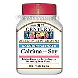Calcium + Soy 90 Tablets, 21st Century