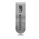 Seattle Seahawks Money Clip Stainless Steel W/ Enamel