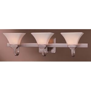 Minka Lavery Agilis 6813-84 Glass Reversible 3-LT 300w (8H x 32W) Vanity Lighting in... by Minka