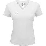 Adidas Womens Loose Fit Short Sleeve Climalite Fitness Shirt