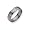 Titanium, 6mm Cross Diamond Band Size 6