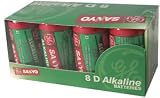 Sanyo Am8D Alkaline Batteries Multipacks (D 8Pk)