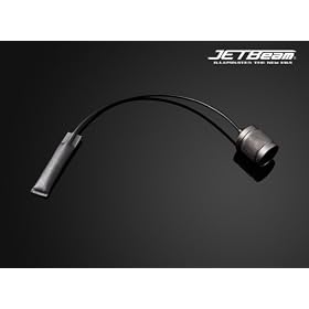 Jetbeam Remote Pressure Switch in Black for M1x, Rrt-1, Rrt-2 and Jet-iii M R2