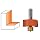 CMT 835.503.11 CMT Grand Rabbet Set in Carrying Case, 1/2-Inch Shank, Carbide-Tipped