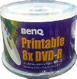 ベンキュージャパン｜BENQ BEQ DVR47 8XWB50 8倍速対応 DVD-R DATA用 ワイドプリンタブルホワイト 50枚スピンドルパック