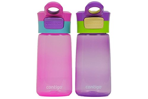 Contigo Kids 14oz Gracie Autoseal Water Bottles Petal & Amethyst