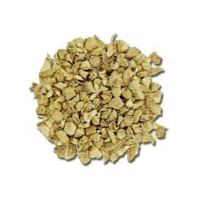 Ginger Pieces, Dried and Chopped 1oz bag of loose herbs