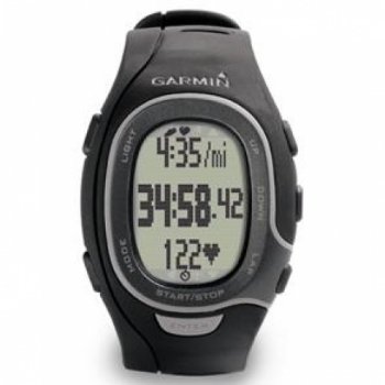 Garmin FR60 Men's Black Fitness Watch Bundle (Includes Foot Pod, Heart Rate Monitor, and USB ANT Stick)"