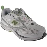 New Balance Ladies WW758WB - W White Lime Walking shoe by New Balance