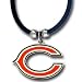 Chicago Bears Logo Pendant w/Rubber Cord - NFL Football Fan Shop Sports Team Merchandise