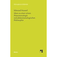 Ideen zu einer reinen Ph�nomenologie und ph�nomenologishen Philosophie