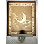 Man in the Moon Lithophane Porcelain Night Light