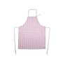 Rushbrookes Butchers Stripe Adult Apron Pink
