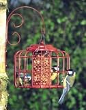 Squirrel Proof Mini Nut Feeder & Bracket - Red (5111772)