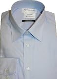Ex Store Plain Blue Non Iron Cotton Shirt (1002W)