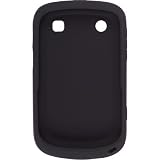 BlackBerry 9900 Bold Touch Black Silicone Skin Case by Wireless Solutions
