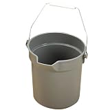 CMC8110GRAY - Utility Bucket, 10 Qt., 10-5/8x10-1/4, Gray