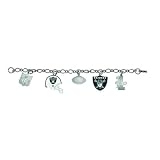 Oakland Raiders 5-Charm Bracelet