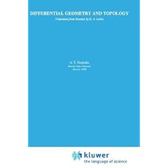 Differential Geometry and Topology (Monographs in Contemporary Mathematics)
