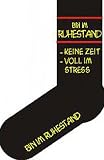 Fun Socken Ich befinde mich im Ruhestand